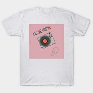 I love music T-Shirt